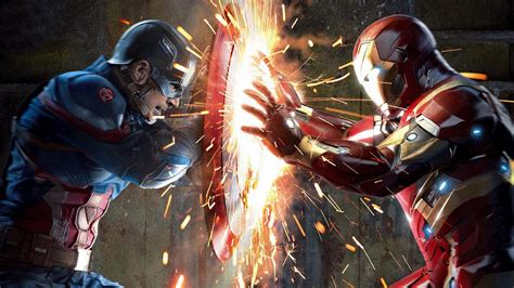 tony stark iron man fight